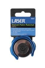 NEW LASER 3/8" Sq Dr Mini Finger Palm Swivel 72 Fine Tooth Ratchet Wrench 638
