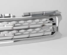 ORIGINAL EQUIPMENT LOOK FRONT GRILLE CHROME WITH CHROME MESH FOR DISCOVERY 4