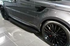 RANGE ROVER L405 2014 > - BLACK STEALTH SIDE STEPS