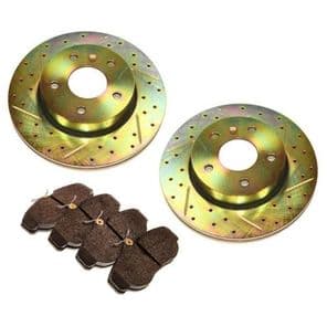 RANGE ROVER P38 - PERFORMANCE DISC AND PAD FIT - REAR
