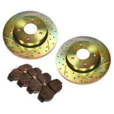 RANGE ROVER P38 - PERFORMANCE DISC AND PAD FIT - REAR