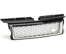 Range Rover Sport 05-09 Autobiography Style Grille - Black & Silver HAWKE BRAND