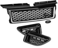 Range Rover Sport 05-10 Black Autobiography AB Styling Bundle Grille ...