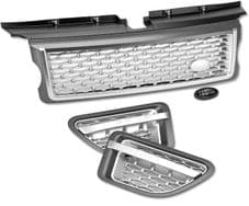 Range Rover Sport 05-10 Grey Silver Autobiography AB Styling Bundle Grille HAWKE BRAND
