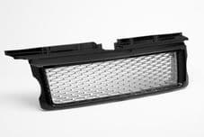 Range Rover Sport 05-10 HS-T Grille Black / Silver Mesh HAWKE BRAND
