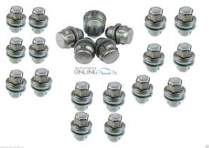 RANGE ROVER SPORT  STAINLESS ALLOY WHEEL NUT SET & LOCKING KIT (X16)