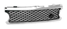 Range Rover Vogue L322 2006>09 Grille SE Design Pack Autobiography Chrome Frame / Black mesh