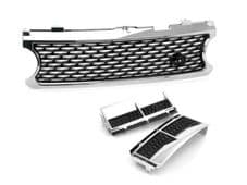 RANGE ROVER VOGUE L322 2006>09 - SE Design Grille & Vents Chrome / Black