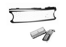 RANGE ROVER VOGUE L322 2006>09 - SE Design Grille & Vents Grey / Silver