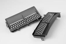 Range Rover Vogue L322 Range Rover Vogue Supercharged Vents Grey SilverMesh Upgrade - Hawke brand