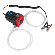 Sealey Engine Oil & Diesel Transfer Pump 12V Battery Portable Size