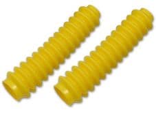 Shock Absorber Boot Yellow - pair