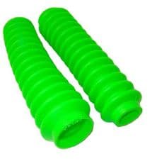 Shock Absorber Boots GREEN - pair