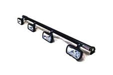 Terrafirma GLB001 Satin Black Powder Coated Steel Tubular Roof Light Bar Defende