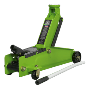 Trolley Jack 3tonne Long Chassis Heavy-Duty Hi-Vis