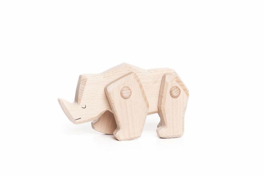 Bajo, Rhinoceros, Endangered Collection