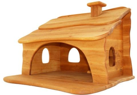 Drewart, Custom Big Gnome House, Red Roof