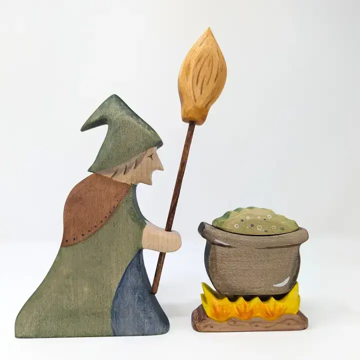 Eric & Albert, Witch with Broom