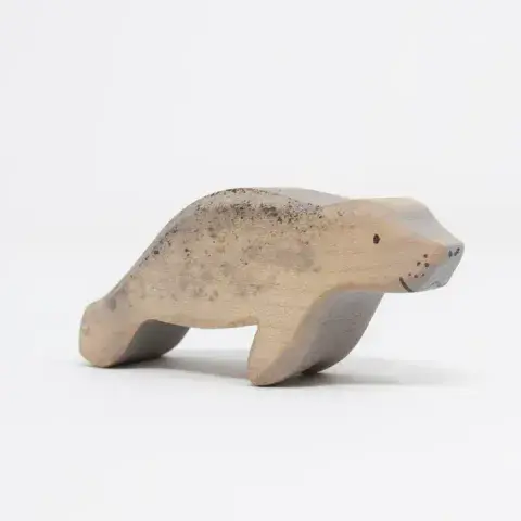 Eric & Albert, Wooden Manatee Calf