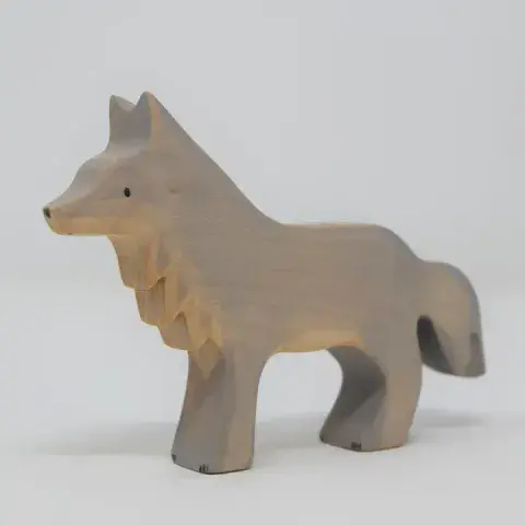 Eric & Albert, Wooden Standing Wolf