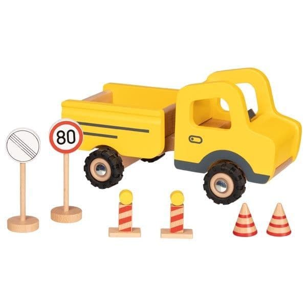 Goki, Construction site vehicle with traffic signs
