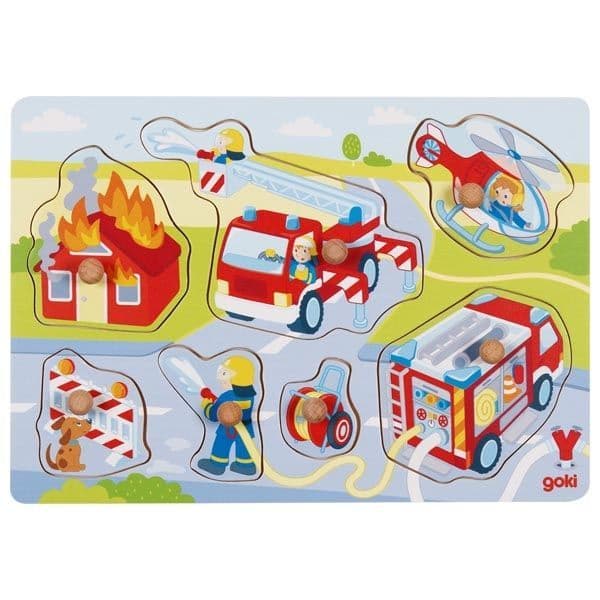 Goki, Firefighters in action, lift-out puzzle