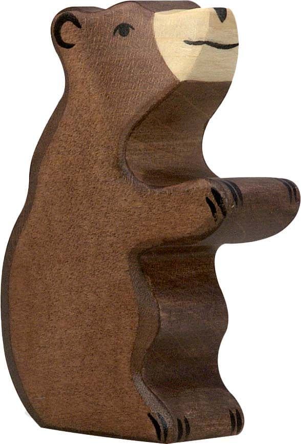 Holztiger Bear, Small, Sitting