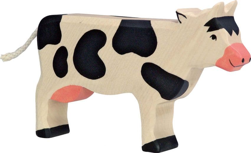 Holztiger, Cow Standing, Black