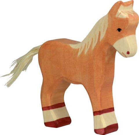 Holztiger Foal, Standing, Light Brown