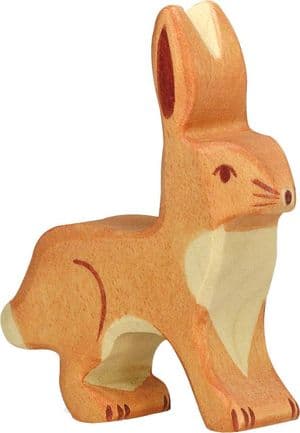 Holztiger Hare, Upright Ears