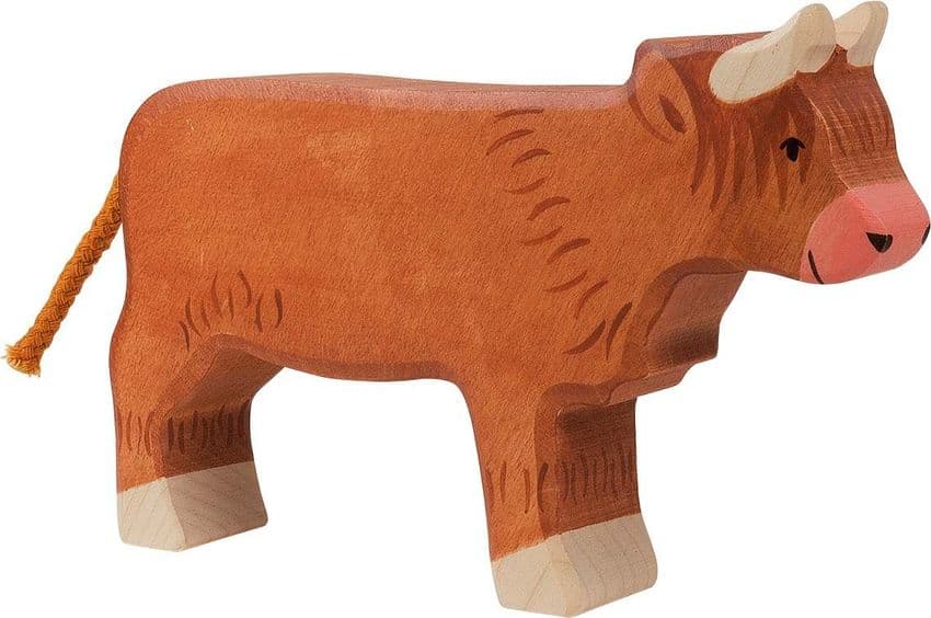 Holztiger, Highland Cattle