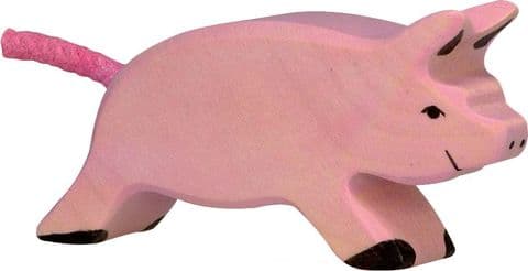 Holztiger, Piglet Running