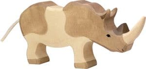 Holztiger Rhinoceros