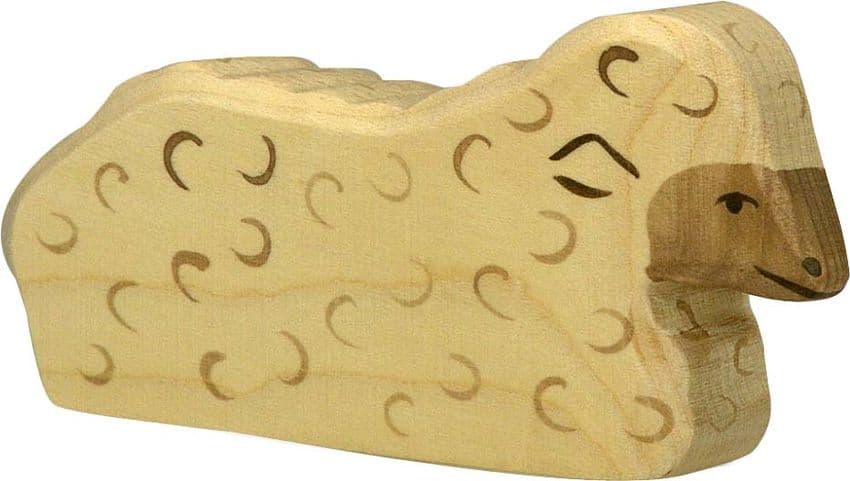 Holztiger Sheep, Lying Down