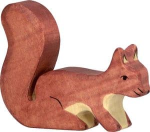 Holztiger Squirrel, Standing Brown