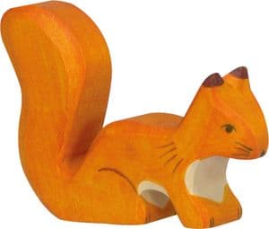 Holztiger Squirrel, Standing, Orange