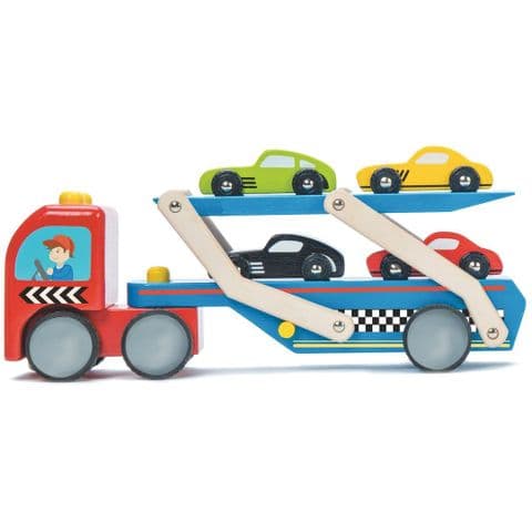 Le Toy Van, Race Car Transporter Set