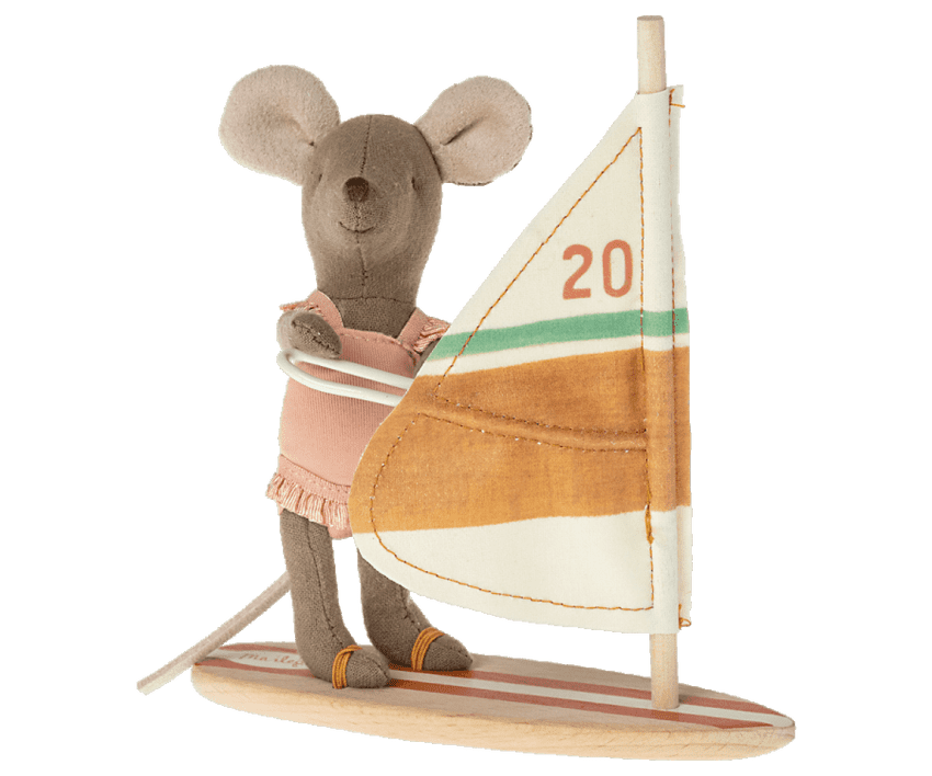 Maileg, Beach Mice, Surfer Little Sister