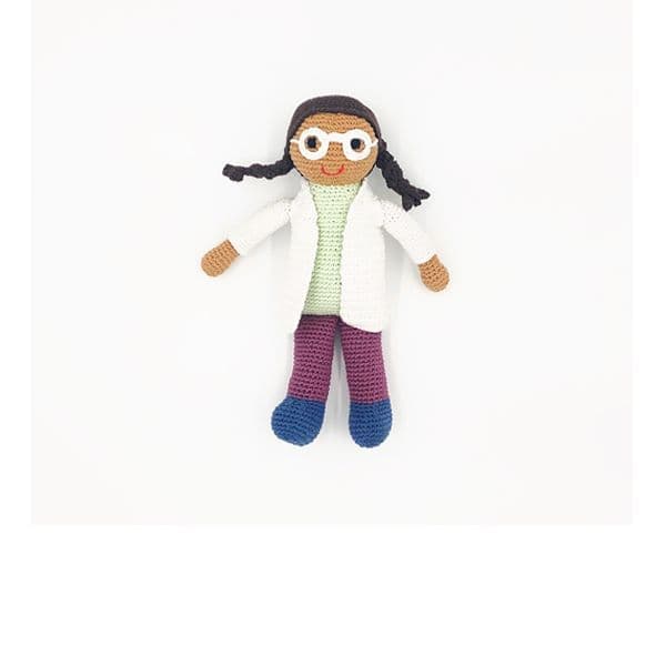 Pebble, Large doll, Scientist