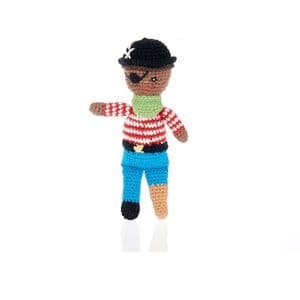 Pebble, Pirate Peg Leg Rattle