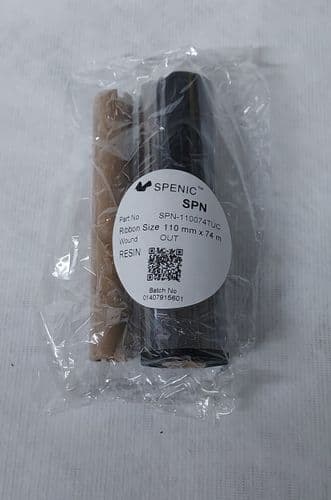 Black - High Performance Ribbons (Small Printer) 110mm x 74M