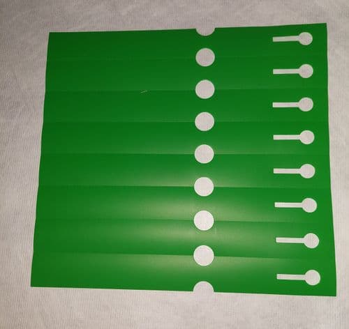 Non-Adhesive Loop Tags - Engines & Other Export Parts - 1,000 per roll