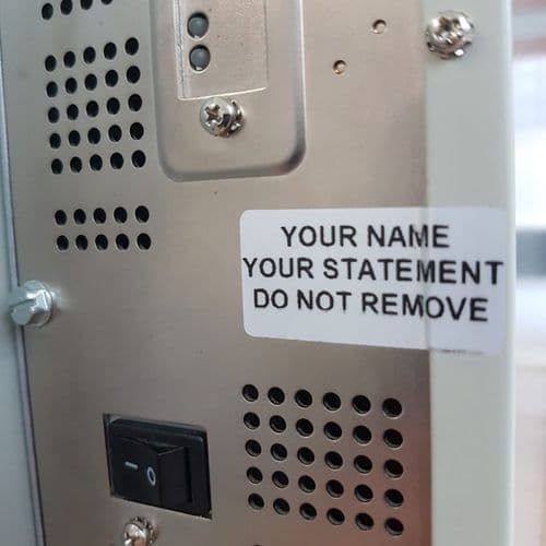 Security Void Labels 4cm x 2cm