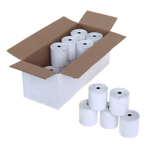 Thermal Paper Receipt Rolls (box of 20) 57 x 38mm x 12.7mm core