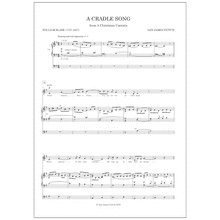 A Cradle Song (SATB & ORGAN) Iain James Veitch MULTI-COPY DIGITAL EDITION