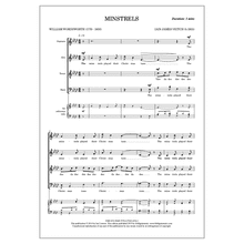 Minstrels  (SATB) Iain James Veitch MULTI-COPY DIGITAL EDITION