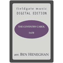 The Coventry Carol (SATB) arr. Ben Heneghan MULTI-COPY DIGITAL EDITION
