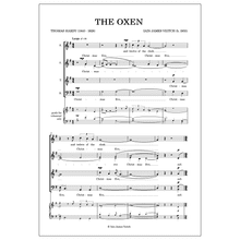 The Oxen  (SATB) Iain James Veitch MULTI-COPY DIGITAL EDITION