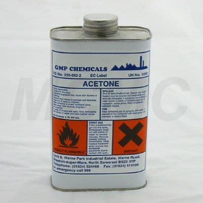 Acetone (Brush Cleaner) - 1l