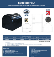 1000 Litre Potable Water Tank - Layflat